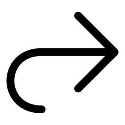Arrow Email Forward Icon