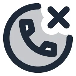 Phone Close Circle Duotone Icon