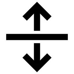 Move Line Arrows Up Down Icon
