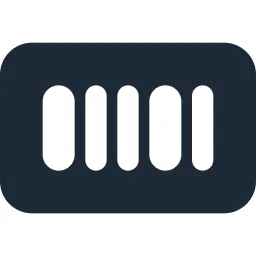 Barcode Solid Icon