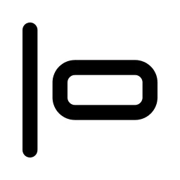 Layout Align Left Line Icon
