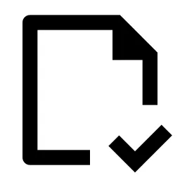 File Check Line Icon