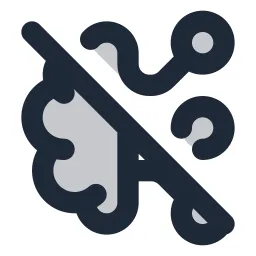 Ai 2 Off Duotone Icon