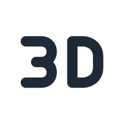 3d Line Icon