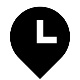 Map Pin Time Fill Icon
