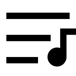 Play List Fill Icon