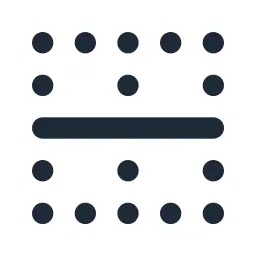 Border Horizontal Solid Icon