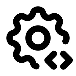 Settings Code Line Icon