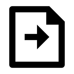 File Transfer Line Icon