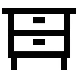 Drawers End Table Icon