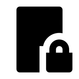 Phone Lock Fill Icon