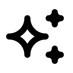 Sparkles Line Icon