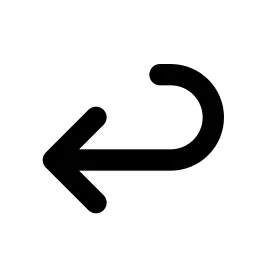 Arrow Back Line Icon