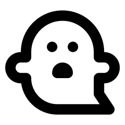 Ghost 2 Line Icon