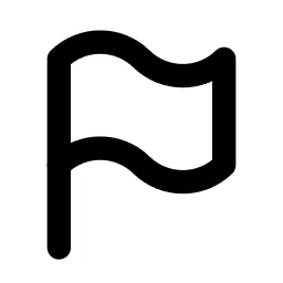 Flag Line Icon