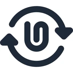 Attachment Exchange Solid Icon