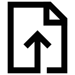 File Arrow Up Icon
