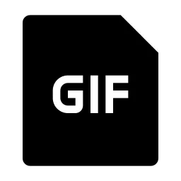 File Gif Fill Icon