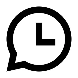 Chat History Line Icon