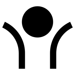 Open Arm Fill Icon