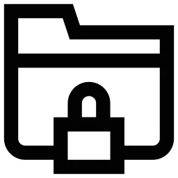 Folder Padlock Icon