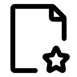 Doc Star Icon