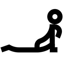 Upward Facing Dog Pose Icon