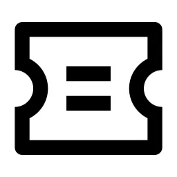 Coupon Line Icon