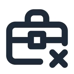 Briefcase Close Line Icon
