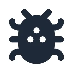 Bug 2 Solid Icon
