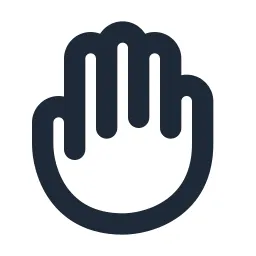 Hand Line Icon