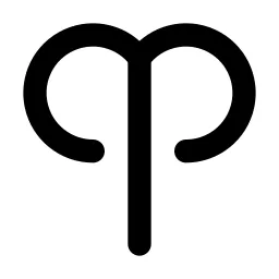 Zodiac Aries Line Icon