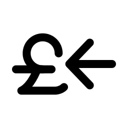 Receive Pounds Icon