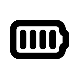 Battery 4 Line Icon