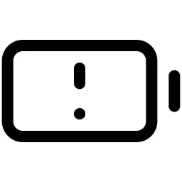 Battery Warning Icon