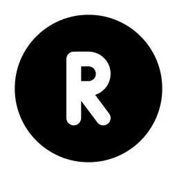 Circle Letter R Icon