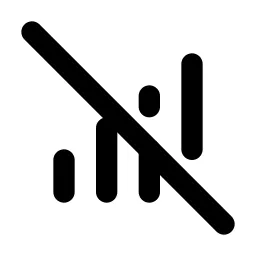 Antenna Bars Off Line Icon