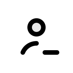 User Minus Duo Icon