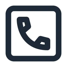 Phone Box Line Icon