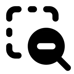 Zoom Out Area Icon