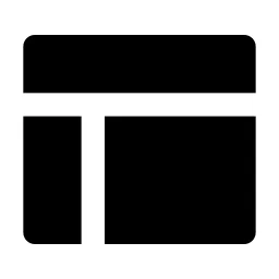 Layout 5 Fill Icon