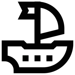 Pirate Ship Icon