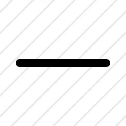 Minus Large Remove Delete Icon