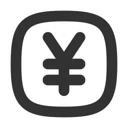 Yen Square Icon