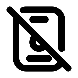 Id Badge Off Line Icon