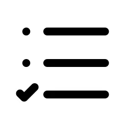 List Select Icon