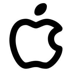Brand Apple Line Icon