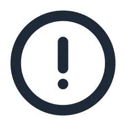 Alert Circle Line Icon