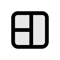 Layout 4 Duo Icon
