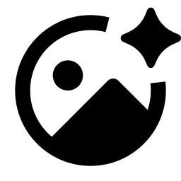 Image Circle Ai Fill Icon